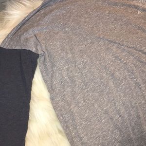 Volcom Stone Grey and Blue Long Sleeve